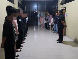 Keributan Dipicu Unggahan Medsos, Sembilan Remaja Diamankan Polisi di Sukarame