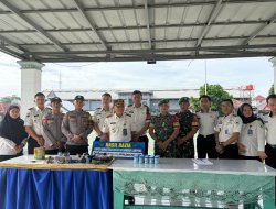 Berantas Halinar, Lapas Narkotika Bandar Lampung Gelar Razia Gabungan dan Tes Urine