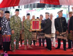 Perkuat Sinergi, Danrem 043Gatam Dampingi Pangdam XXI/RI Silaturahmi dan Halal Bihalal Bersama Ulama dan Masyarakat Lampung Tengah