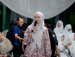 Hadiri Kegiatan di Ponpes Hidayatul Mubtadiin, Wagub Jihan Nurlela Fokus pada Perbaikan Jalan Tubaba