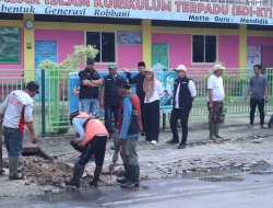 Satgas Gabungan Tancap Gas, Drainase Bandar Lampung Dibersihkan Usai Luapan Air