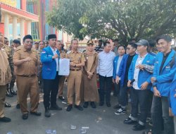 PMII Aksi Menyoal Tempat Wisata Anggota DPRD Rizaldi, Putra Rachmat Abdullah