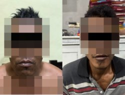 Dua Terduga Pelaku Pencuri Rel Kereta Dibekuk Polres Way Kanan, Kerugian Rp 670 Juta