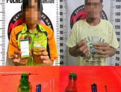Polres Way Kanan Amankan 1 Pengedar dan 2 Penyalahgunaan Narkotika Jenis Sabu di Baradatu