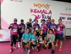 Kapolda Lampung Pimpin Ratusan Personel dan Bhayangkari Polda Lampung  Ikuti Kemala Run 2026