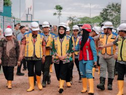 Wagub Jihan Nurlela Turun Langsung Awasi Progres Sekolah Rakyat di Kota Baru Lampung Selatan