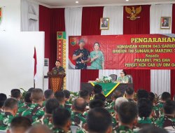 Danrem 043/Gatam Tekankan Jaga Kesehatan dan Hindari Pelanggaran Saat Kunjungi Kodim 0429/Lamtim