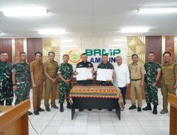 Korem 043/Gatam Siap Jadi Garda Terdepan Kawal Program Cetak Sawah Nasional