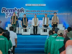 Sekdaprov Marindo Kurniawan Hadiri Rembuk Tani Bersama Zulkifli Hasan dan Budi Santoso di Lampung Selatan