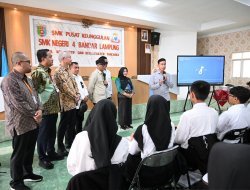 Tinjau Program Vokasi SMKN 4 Bandar Lampung, Wapres Soroti Kesiapan SDM Era Global