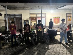 Respon Cepat Call Center 110, Polisi Bubarkan Balap Liar di Jalinsum Baradatu