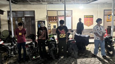 Respon Cepat Call Center 110, Polisi Bubarkan Balap Liar di Jalinsum Baradatu