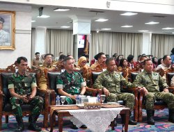 Kasrem 043/Gatam Hadiri Pembukaan KKDN Fakultas Strategi Pertahanan UNHAN RI