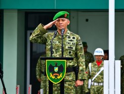 Kasrem 043/Gatam Pimpin Upacara Memperingati Hari Kebangkitan Nasional Ke-118 Tahun 2026