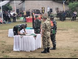 Pangdam XXI/Radin Inten Resmi Tutup TMMD ke-128 di Kalimiring, Bupati Tanggamus Ajak Warga Aktif Bangun Desa