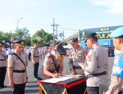 Rotasi Jabatan di Polresta Bandar Lampung, Kabag Ops dan 7 Kapolsek Berganti