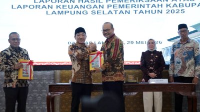 Konsistensi Satu Dekade, Lampung Selatan Kembali Pertahankan Opini WTP ke-10 dari BPK