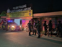 PATROLI QUICK RESPONSE (QR) “JANJI JAGA” ANTISIPASI GANGGUAN KAMTIBMAS DI BANDAR LAMPUNG