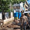 Satpol PP dan DLH Bandar Lampung Tertibkan Pedagang serta Bersihkan Drainase di Kawasan Gereja Marturia Bambu Kuning