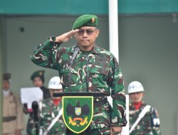 Upacara Bulanan Kasilog Kasrem 043/Gatam Bacakan Amanat Pamgdam XXI/RI