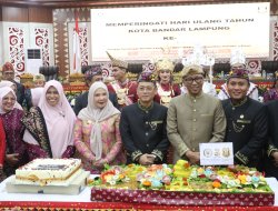 Hadiri Paripurna HUT ke-344 Kota Bandar Lampung Gubenur Apresiasi Kinerja Pemkot