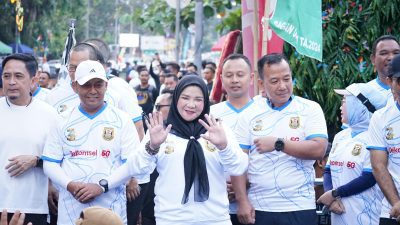 Seribuan Warga Semarakkan Bandar Lampung Color Run 2026, Meriahkan HUT ke-344 Kota Tapis Berseri
