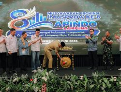 Di Musprov VIII Apindo Lampung, Gubernur Rahmat Mirzani Djausal Tekankan Pentingnya Hilirisasi Pertanian