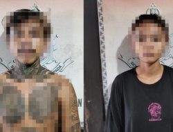 Curi HP di Pasar Malam, Seorang Pria  dan Wanita Asal Pasir Sakti Diamankan Polsek Baradatu