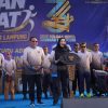 Semarak HUT ke-344 Bandar Lampung, Eva Dwiana Kampanyekan Gaya Hidup Sehat Melalui Jalan Sehat