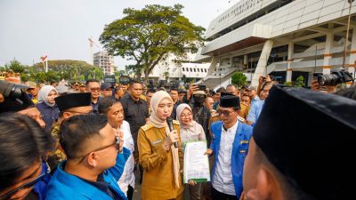 Wagub Jihan Nurlela Temui Massa Aksi PMII, Aspirasi Nasional dan Daerah Segera Dikoordinasikan dengan OPD dan Instansi Vertikal