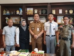 Kadis Pendidikan Lampung Terima Silaturahmi GBN dan Paskibra SMAN 1 Natar, Dorong Generasi Berprestasi Harumkan Nama Daerah