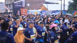 Ribuan Langkah Warnai Hari Bhayangkara ke-80, 5.745 Pelari Ramaikan Bhayangkara Half Marathon 2026