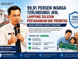 Lampung Selatan Pertahankan UHC Prioritas, Hampir Seluruh Warga Kini Terlindungi Jaminan Kesehatan Nasional
