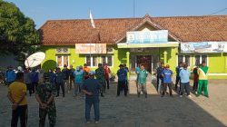 Polsek Bumi Agung dan TNI Gelar Kerja Bakti Dukung Gerakan Raden Intan ASRI