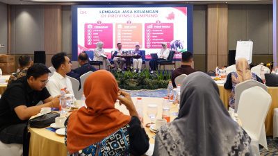 KREDIT PRODUKTIF, UMKM, DAN INVESTASI MASYARAKAT LAMPUNG TERUS MENGUAT