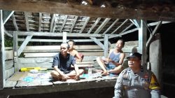 Sambangi Warga Suka Maju, Polsek Bumi Agung Tingkatkan Sinergi Harkamtibmas