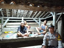 Sambangi Warga Suka Maju, Polsek Bumi Agung Tingkatkan Sinergi Harkamtibmas