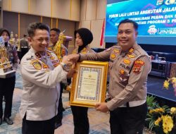 Sat Lantas Polres Waykanan Hadiri Forum LLAJ Tahun 2026 di Bandar Lampung, Raih 2 Piagam Penghargaan Dari Kapolda Lampung
