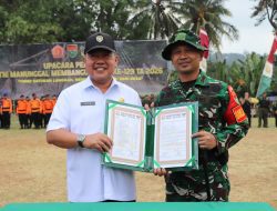 TMMD Ke-129 Resmi Digelar di Bandar Lampung dan Lampung Utara, Korem 043/Gatam Percepat Pembangunan untuk Kesejahteraan Masyarakat