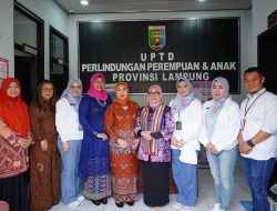 Kunjungi UPTD PPA Lampung, Menteri PPPA Beri Pendampingan Langsung kepada Korban Kekerasan Seksual