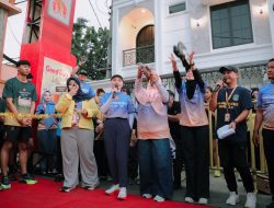 Purnama Wulan Mirza Lepas 700 Peserta Magnificent Run 7.0, Meriahkan HUT ke-50 SMAN 9 Bandar Lampung