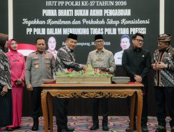 HUT ke-27 PP Polri, Gubernur Mirza Ajak PP Polri Perkuat Sinergi Wujudkan Lampung Maju Menuju Indonesia Emas