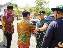 Danrem 043/Gatam Tinjau Lokasi Cetak Sawah Rakyat di Kampung Ringin Sari, Tulang Bawang