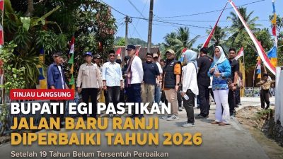Akhiri Penantian 19 Tahun Warga, Bupati Radityo Egi Pastikan Akses Baru Ranji Diperbaiki Tahun Ini
