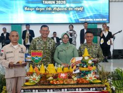 Syukuran HUT Ke-1 Kodam XXI/Radin Inten, Tegaskan Komitmen “Bekerja dengan Hati”