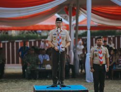 Gubernur Mirza Lepas 598 Peserta Kontingen Pramuka Lampung Ikuti Jambore Nasional XII 2026