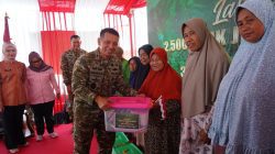 Danrem 043/Gatam Hadiri Launching 2.500 Jembatan Perintis Garuda dan 3.000 Titik Air Bersih