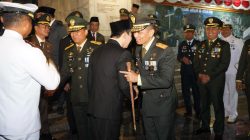 Danrem 043/Gatam Hadiri Apel Kehormatan dan Renungan Suci HUT ke-81 Kemerdekaan RI