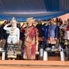 Usai Merah Putih Diturunkan, Warna Budaya Nusantara Menghiasi Menara Siger