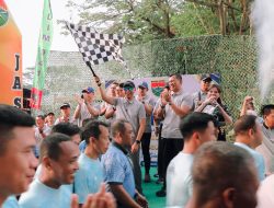 Gubernur Mirza Ikuti Gerak Jalan Sehat Peringatan HUT ke-1 Kodam XXI/Radin Inten dan HUT ke-81 RI